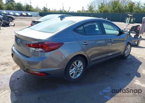 2019 Hyundai Elantra Sel z USA, uszkodzony, nr VIN 5NPD84LF3KH405177